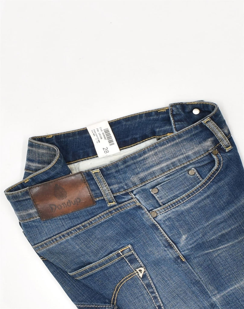 DONDUP Womens Slim Jeans W28 L34 Blue Cotton | Vintage Dondup | Thrift | Second-Hand Dondup | Used Clothing | Messina Hembry 