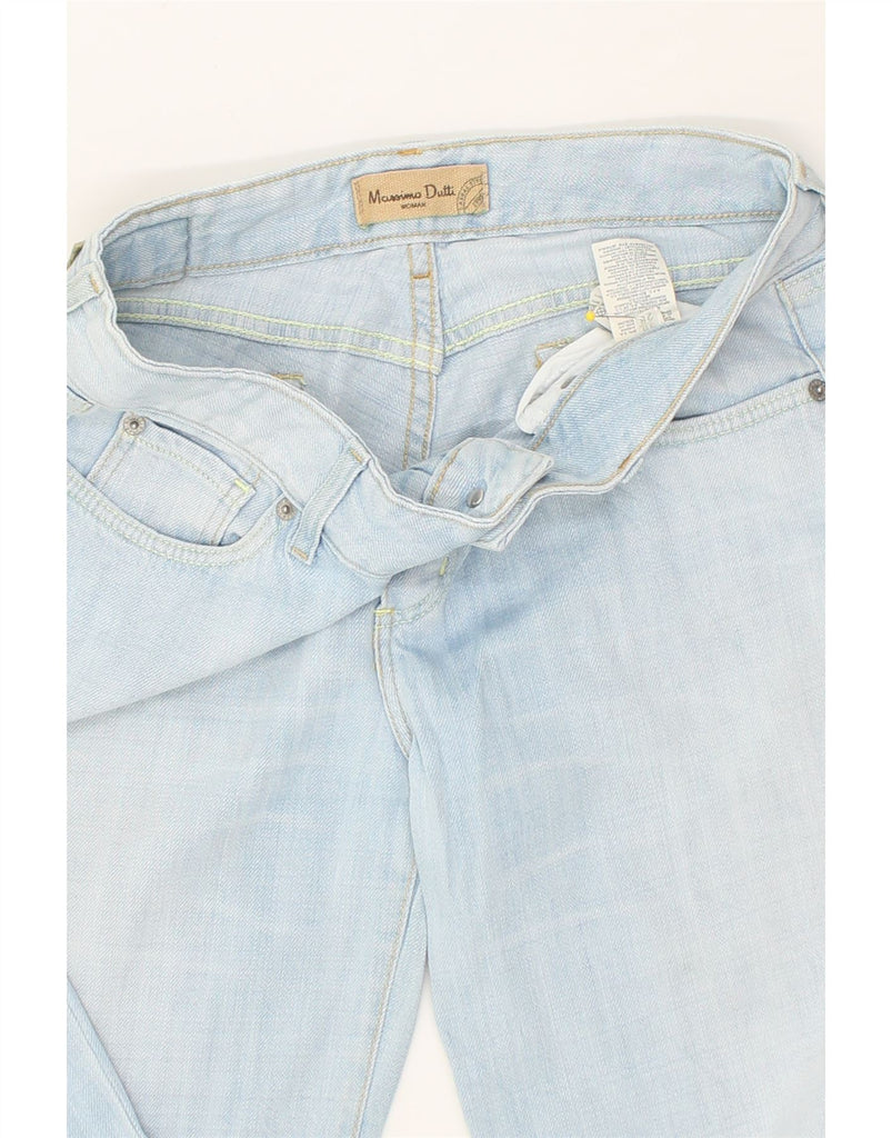 MASSIMO DUTTI Womens Wide Leg Jeans EU 38 Medium W30 L28 Blue Cotton | Vintage Massimo Dutti | Thrift | Second-Hand Massimo Dutti | Used Clothing | Messina Hembry 