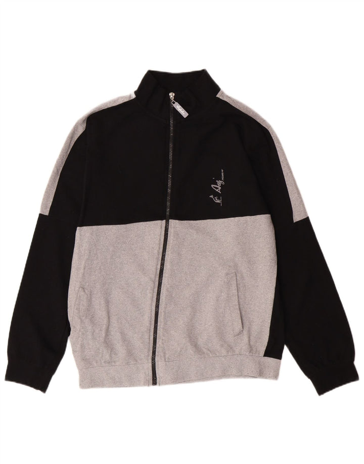 AUSTRALIAN L'ALPINA Womens Tracksuit Top Jacket UK 14 Medium Black