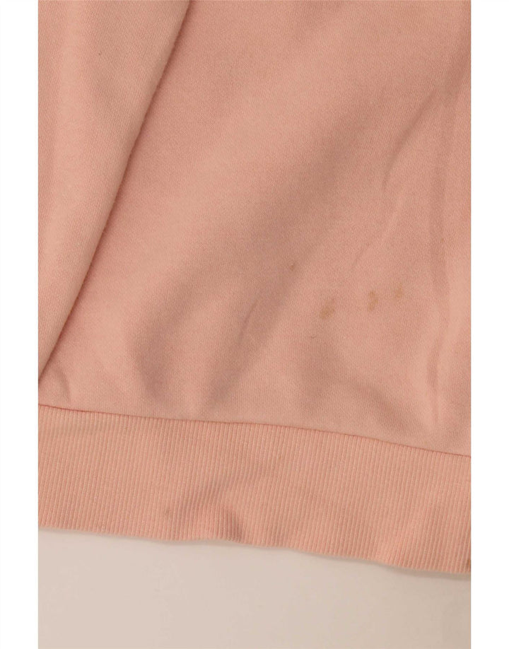 Ellesse Womens Graphic Oversized Sweatshirt Jumper UK 10 Small Orange