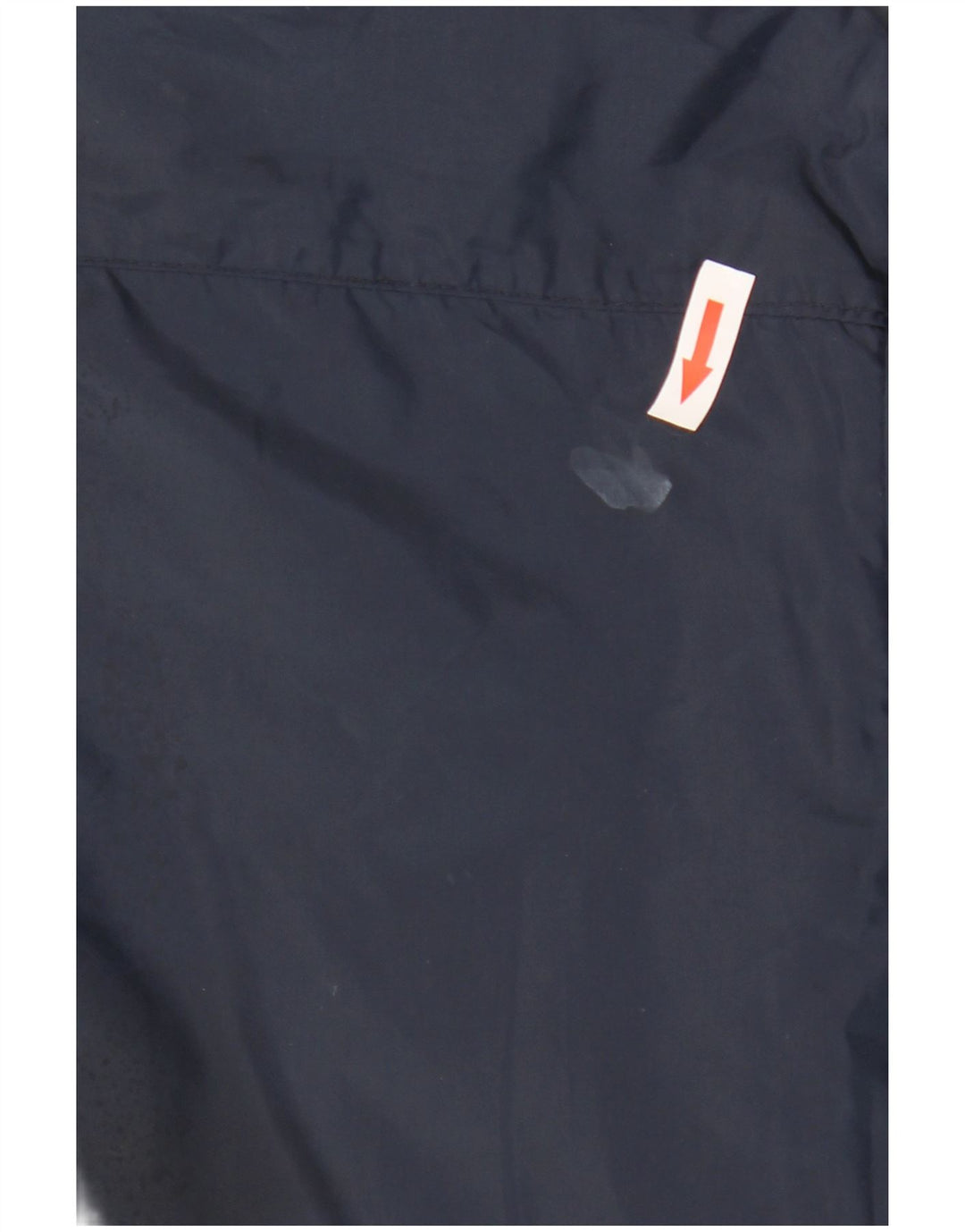 Zara Mens Windbreaker Jacket UK 42 XL Navy Blue Polyester