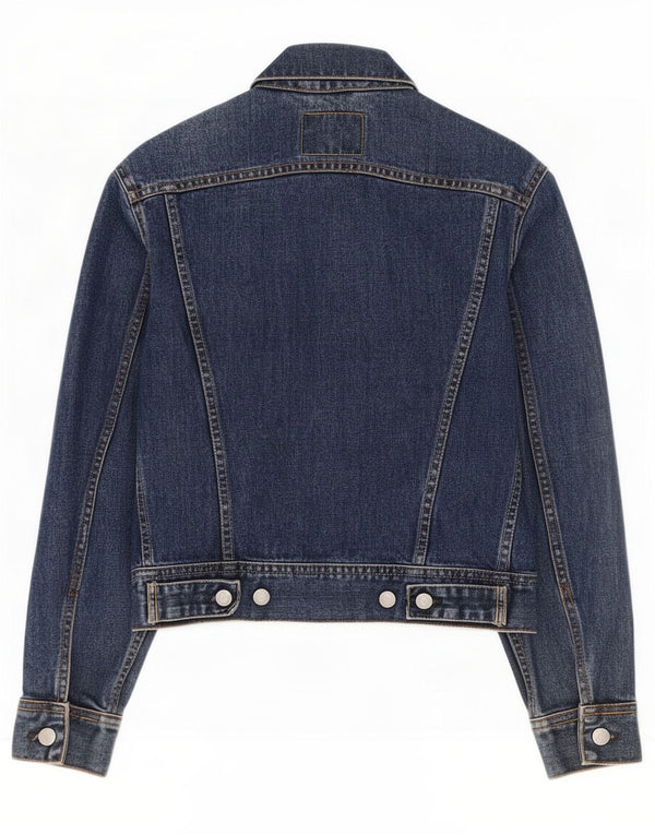Big Star Womens Denim Jacket UK 12 Medium Blue Cotton