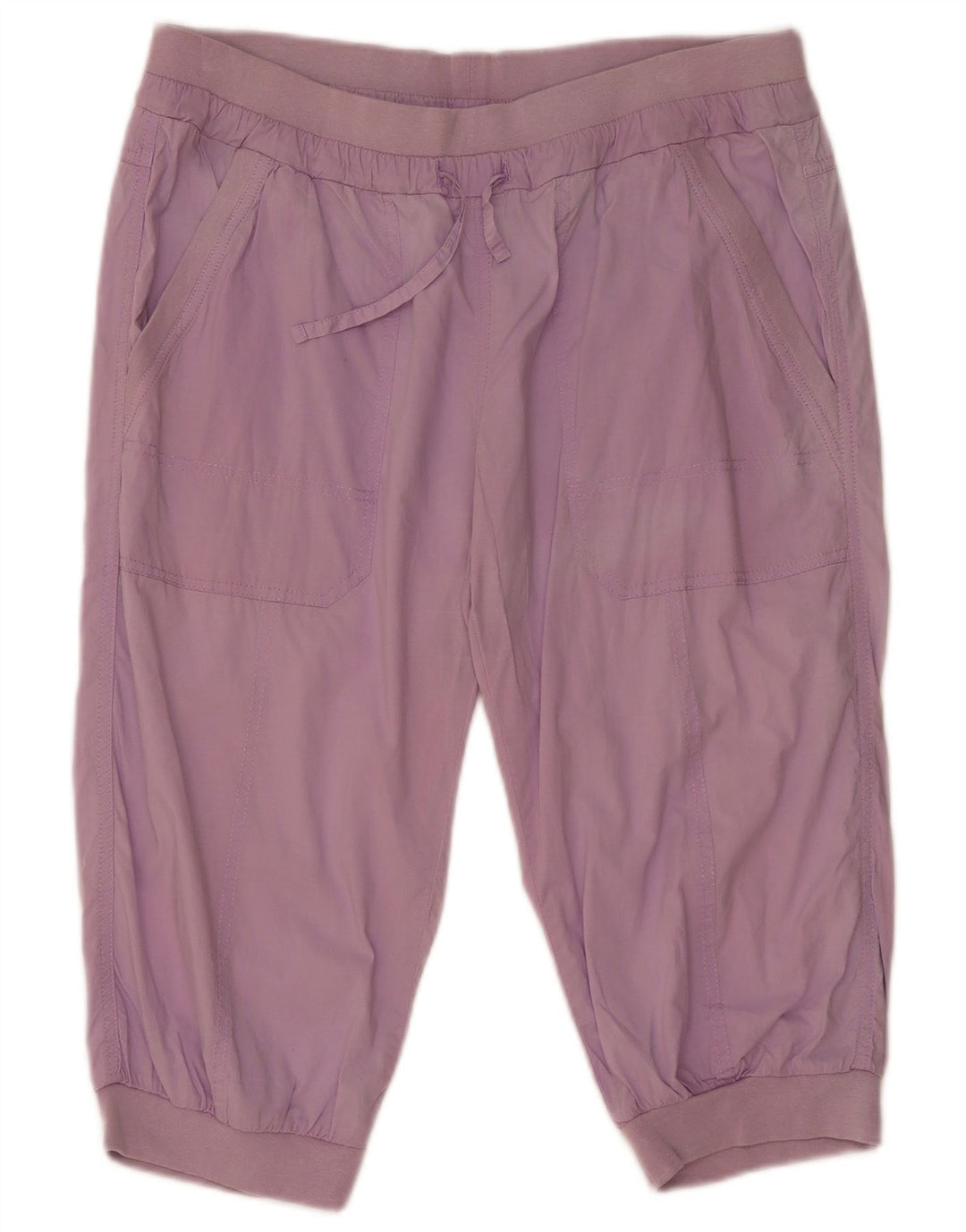 Champion Womens Bermuda Shorts XL W36  Purple Cotton
