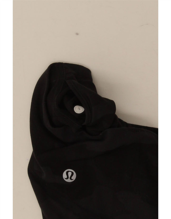 Lululemon Womens Leggings US 2 XS Black Colourblock