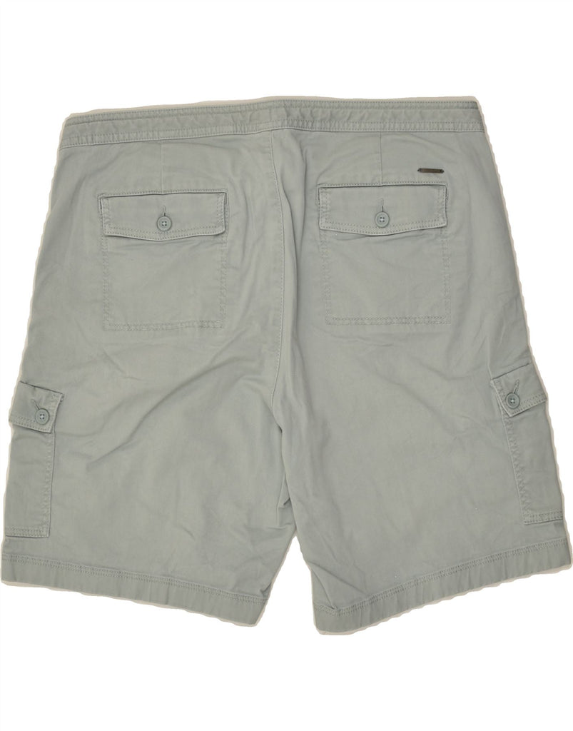 L.L.BEAN Womens Favorite Fit Cargo Shorts US 16 2XL W36  Grey Cotton | Vintage L.L.Bean | Thrift | Second-Hand L.L.Bean | Used Clothing | Messina Hembry 