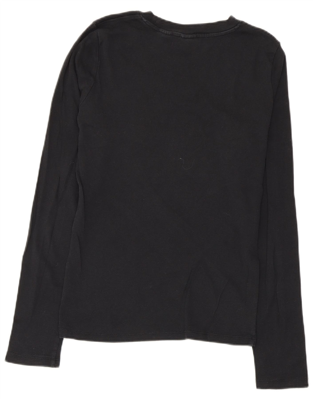 Levi's Womens Top Long Sleeve UK 12 Medium Black