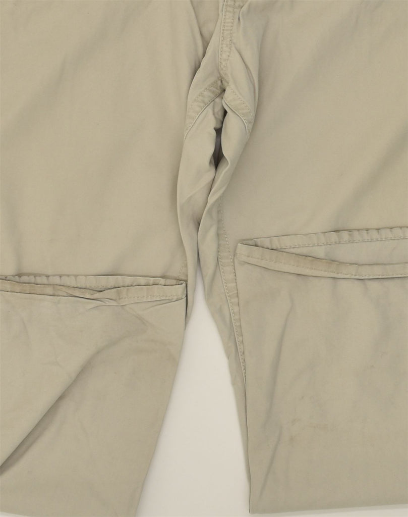 TOMMY HILFIGER Mens Straight Casual Trousers W40 L30 Beige Cotton | Vintage Tommy Hilfiger | Thrift | Second-Hand Tommy Hilfiger | Used Clothing | Messina Hembry 