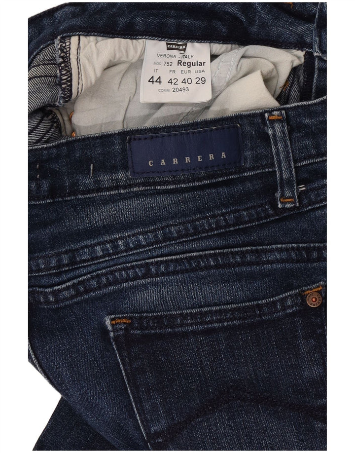Carrera Womens 752 Straight Jeans IT 44 Medium W29 L29 Navy Blue
