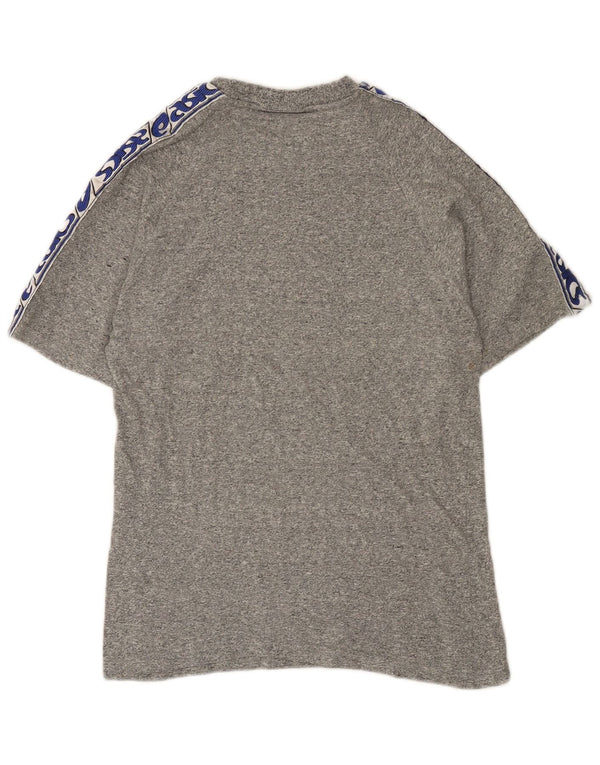 ASICS Mens Graphic T-Shirt Top Small Grey Flecked
