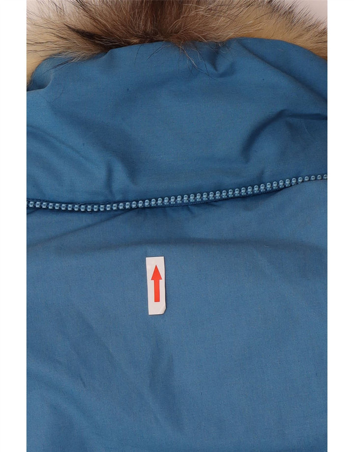 Diadora Mens Reversible Padded Jacket UK 36 Small Blue