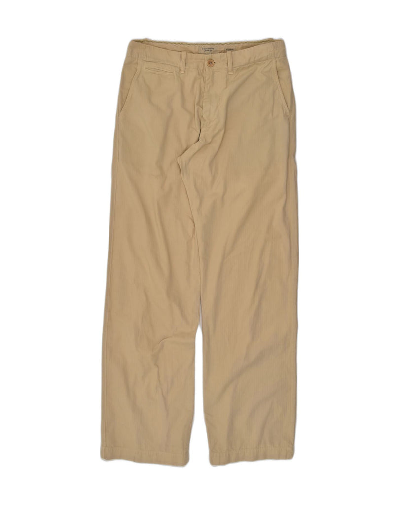 BANANA REPUBLIC Mens Garment Dyed Casual Trousers W32 L34 Beige Cotton | Vintage Banana Republic | Thrift | Second-Hand Banana Republic | Used Clothing | Messina Hembry 