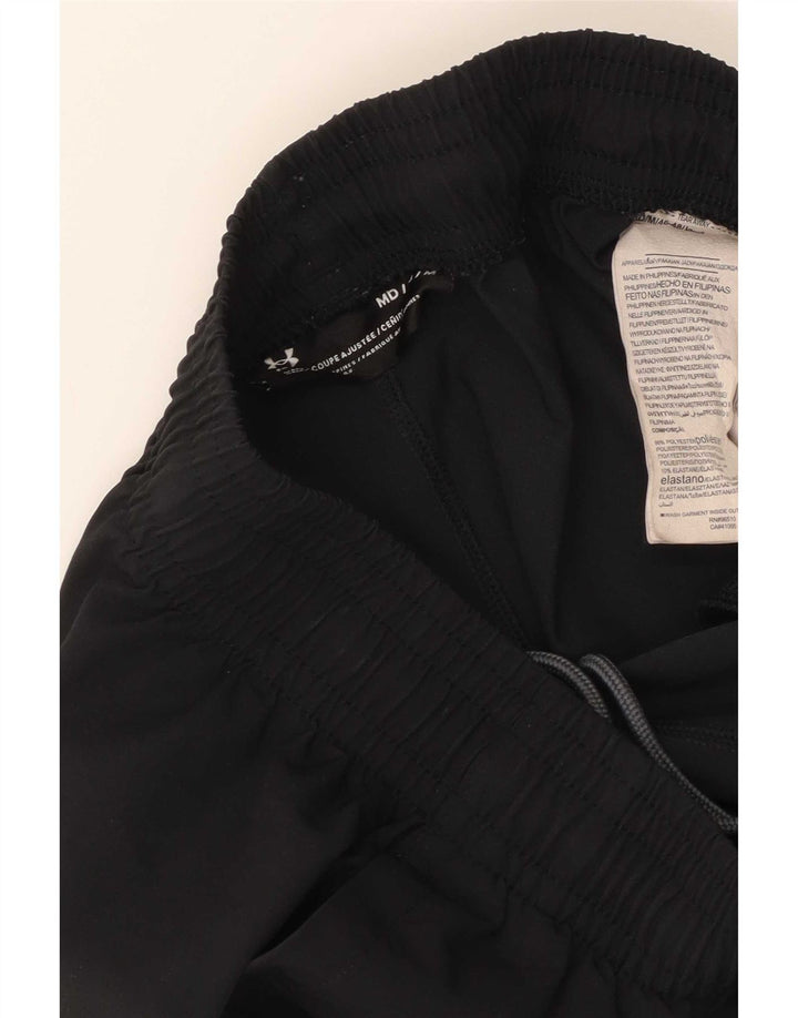 Under Armour Mens Cargo Tracksuit Trousers Joggers Medium Black Polyester