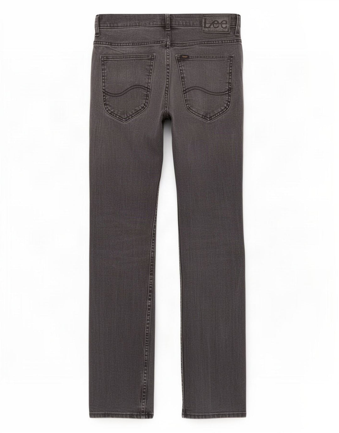 Lee Mens Straight Jeans W29 L32 Grey Cotton