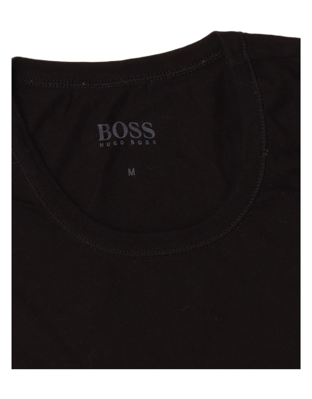 Hugo Boss Mens T-Shirt Top Medium Black