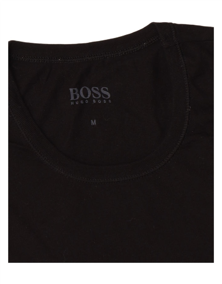 Hugo Boss Mens T-Shirt Top Medium Black