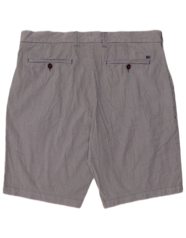Marks & Spencer Mens Blue Harbour Chino Shorts W36 Large Navy Blue
