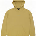 Champion Mens Hoodie Jumper Large Yellow Cotton