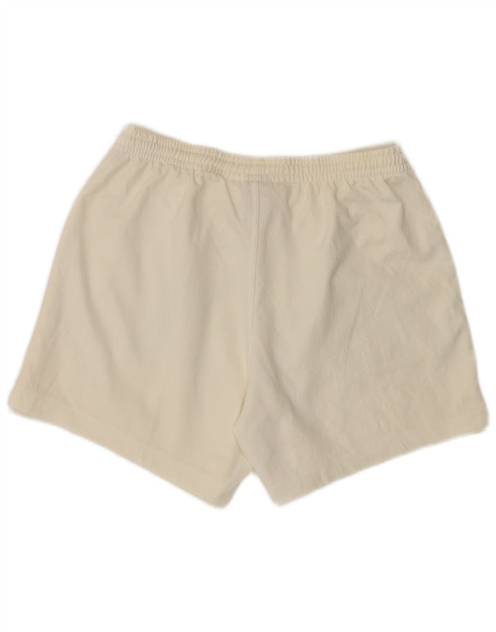 LOTTO Mens Sport Shorts Medium Off White