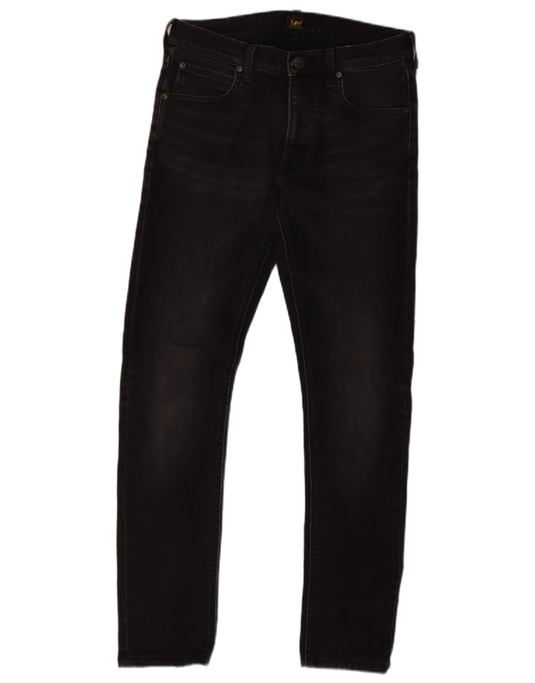 Lee Mens Luke Slim Jeans W31 L31 Black Cotton