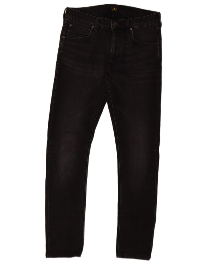 Lee Mens Luke Slim Jeans W31 L31 Black Cotton