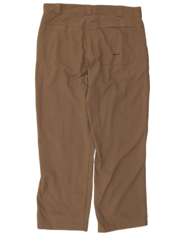 Rohan Mens Straight Cargo Trousers W36 L29 Beige Polyamide