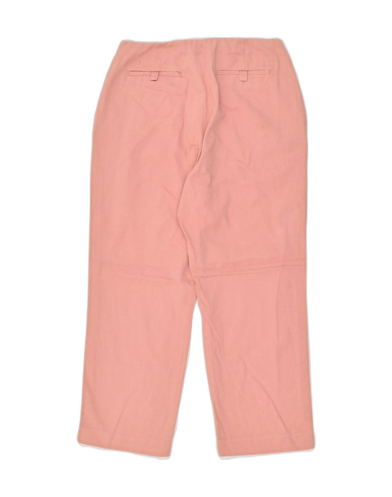 BANANA REPUBLIC Womens Capri Chino Trousers US 4 Small W26 L23 Pink Cotton | Vintage Banana Republic | Thrift | Second-Hand Banana Republic | Used Clothing | Messina Hembry 