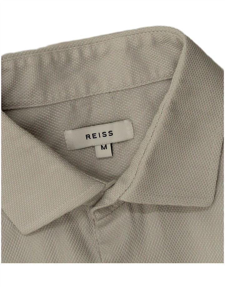 Reiss Mens Shirt Medium White Cotton