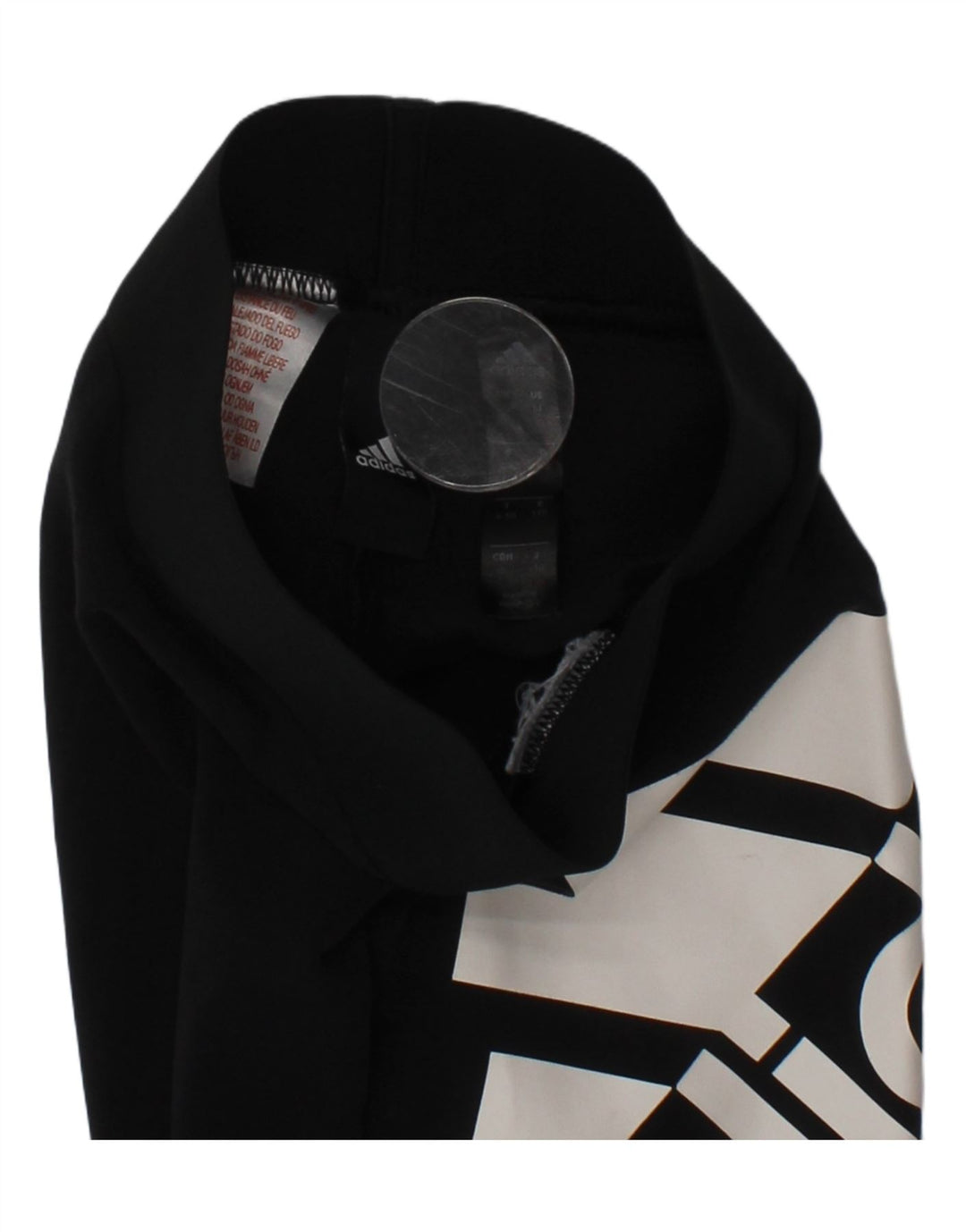 Adidas Girls Graphic Leggings 4-5 Years Black Sports