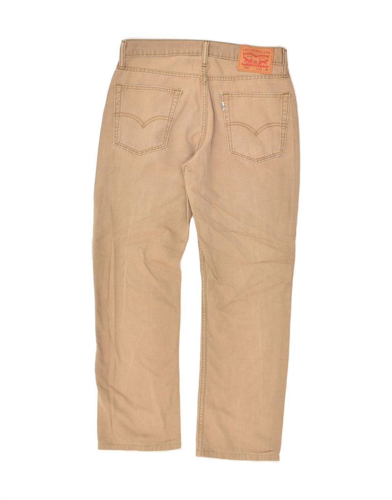 LEVI'S Mens 514 Straight Casual Trousers W31 L30  Beige Cotton | Vintage Levi's | Thrift | Second-Hand Levi's | Used Clothing | Messina Hembry 