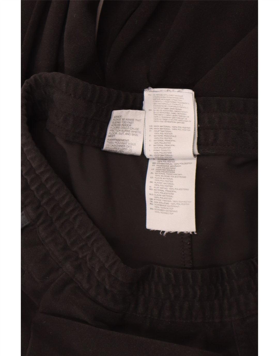 Adidas Mens Velour Tracksuit Trousers Joggers Medium Black Polyester