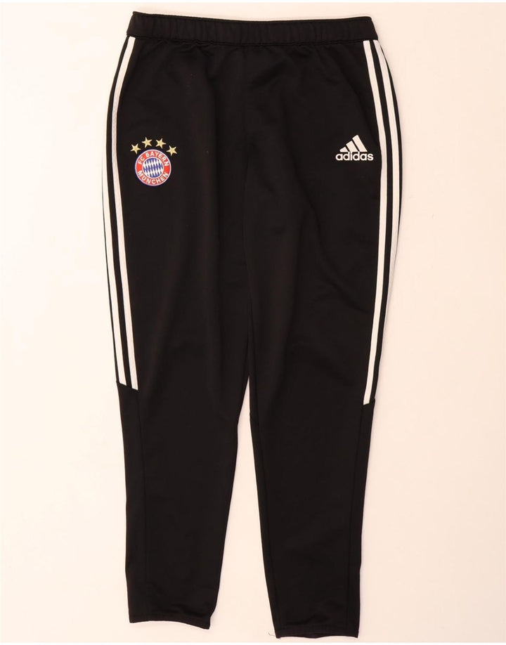 ADIDAS Mens FC Bayern Munchen Tracksuit Trousers Medium  Black Polyester