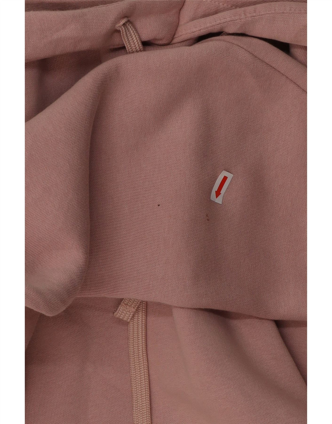 ZARA Mens Hoodie Jumper Medium Pink Cotton