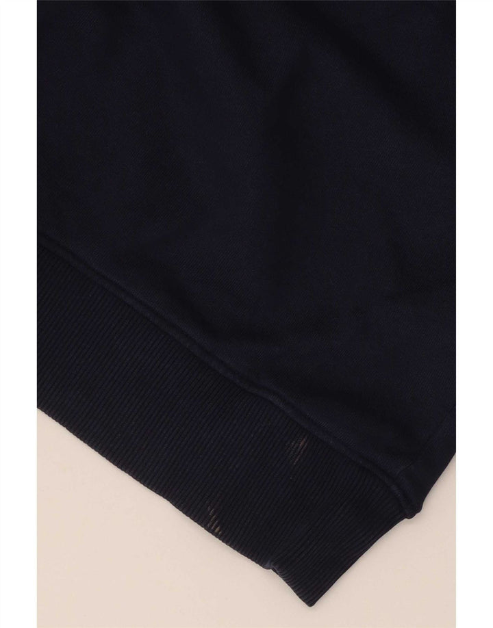 Lyle & Scott Mens Sweatshirt Jumper Large Navy Blue Cotton