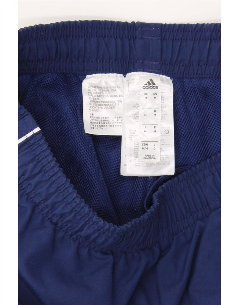 ADIDAS Mens Tracksuit Trousers Medium  Navy Blue Polyester Vintage Adidas and Second-Hand Adidas from Messina Hembry 