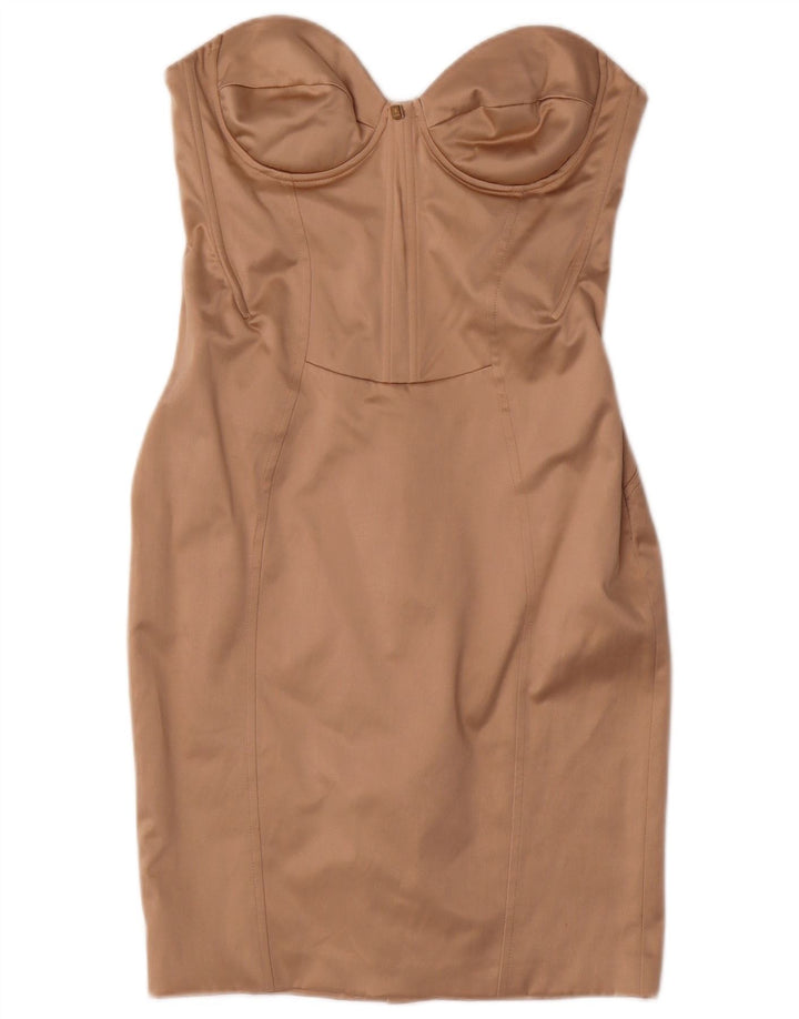 Elisabetta Franchi Womens 2 Piece Set IT 44 Medium Beige Polyester