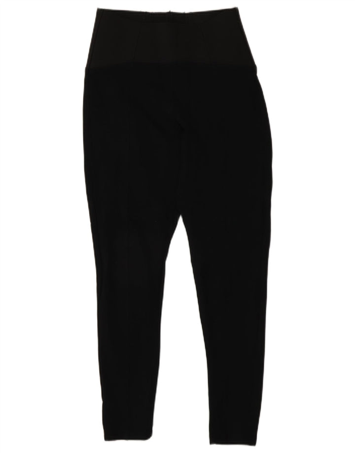 Marks & Spencer Womens Leggings UK 8 Small  Black Viscose