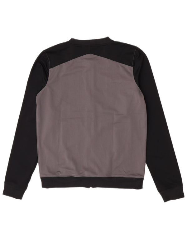 Under Armour Mens Tracksuit Top Jacket Small Grey Colourblock Polyester