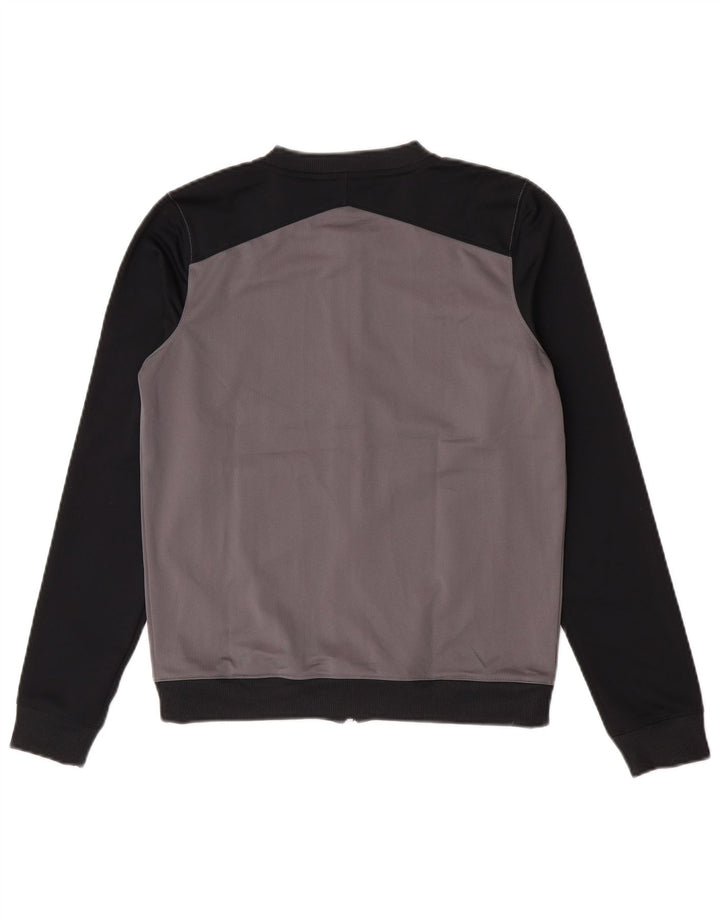 Under Armour Mens Tracksuit Top Jacket Small Grey Colourblock Polyester