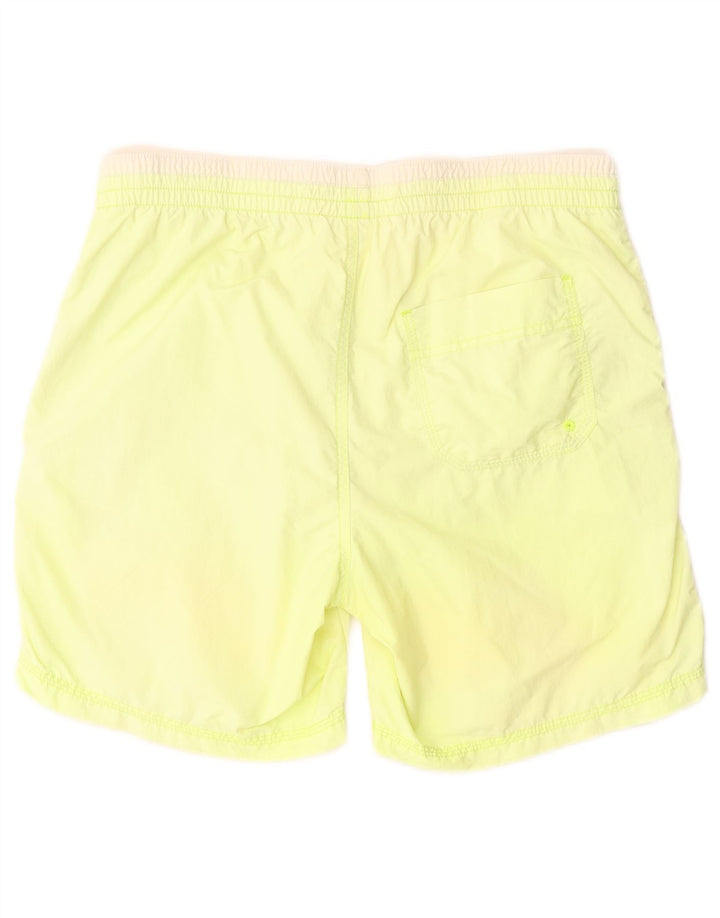 Diadora Mens Swimming Shorts Medium  Yellow Polyamide