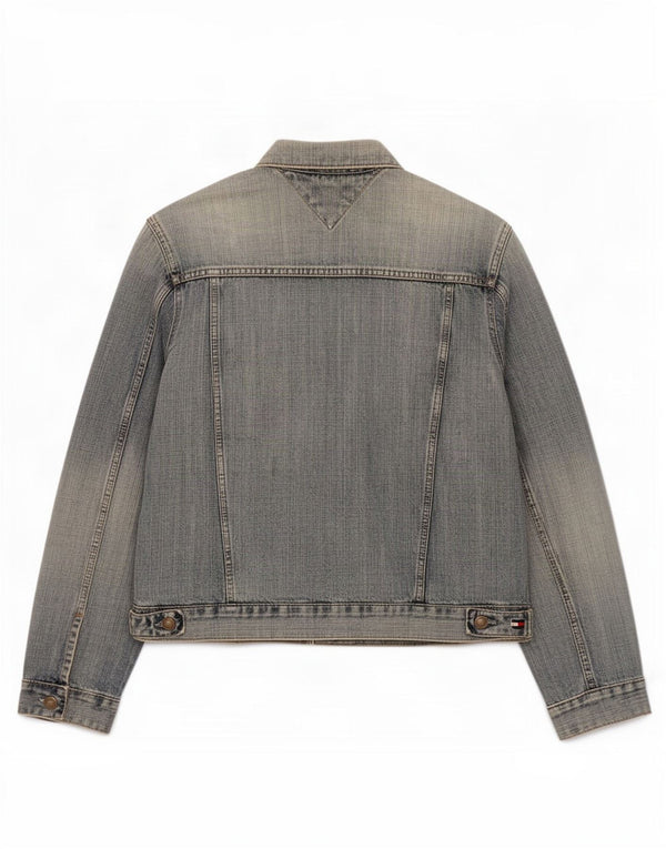 Tommy Hilfiger Mens Denim Jacket UK 42 XL Blue Cotton