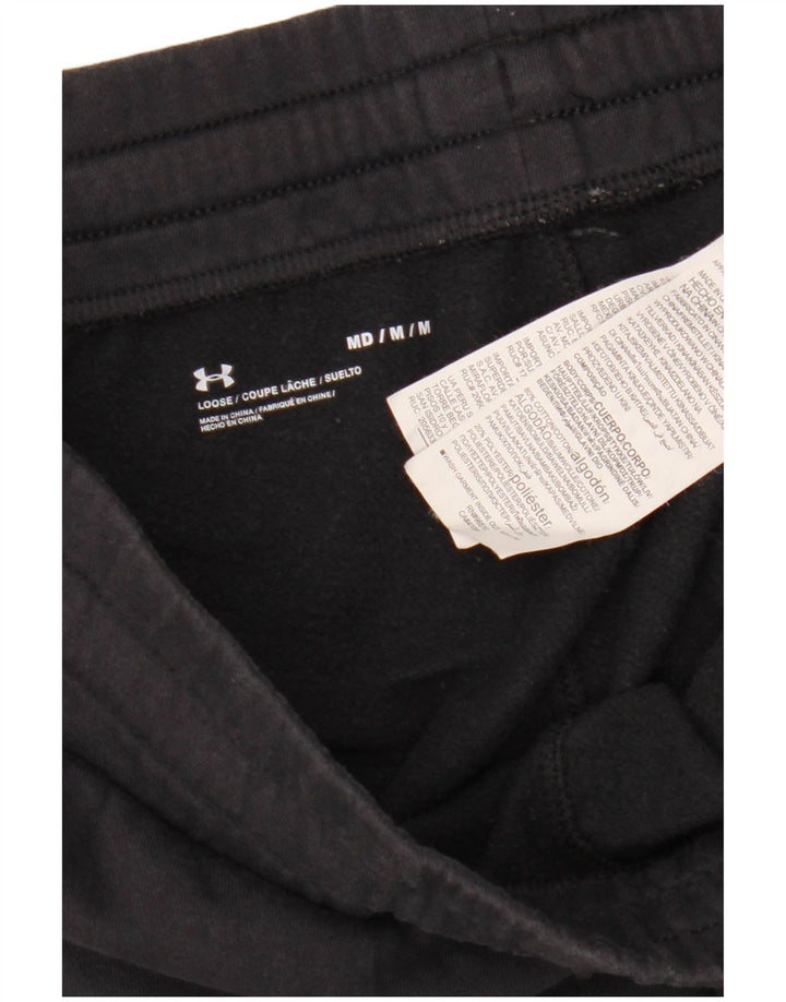 UNDER ARMOUR Womens Tracksuit Trousers Joggers Medium  Navy Blue Cotton