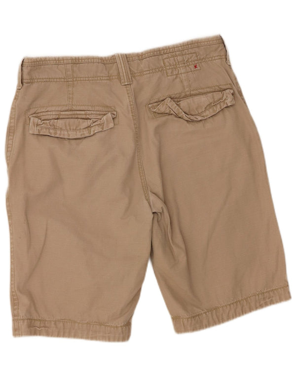 Fat Face Mens Casual Shorts Medium W32 Beige Cotton