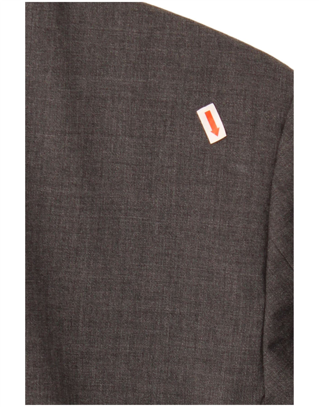HUGO BOSS Mens 2 Button Blazer Jacket EU 48 Medium Grey Wool