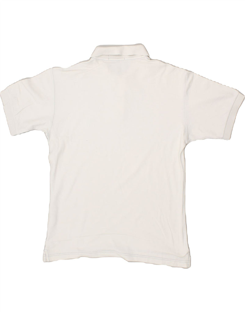 FILA Mens Polo Shirt IT 44 XS White Cotton | Vintage Fila | Thrift | Second-Hand Fila | Used Clothing | Messina Hembry 