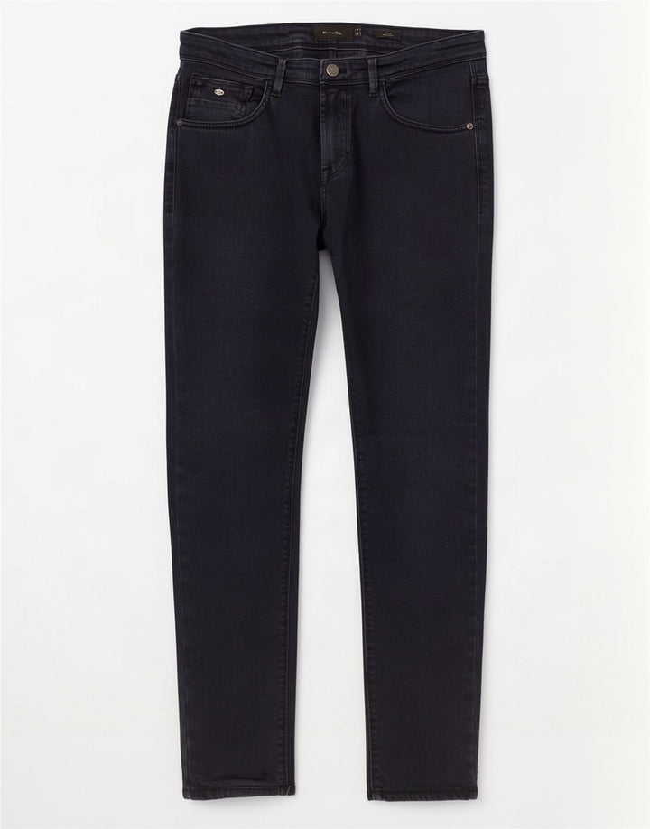 Massimo Dutti Mens Slim Jeans EU 40 Medium W31 L30 Navy Blue