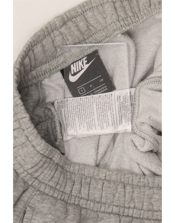 Nike Womens Tracksuit Trousers Joggers UK 10 Small  Grey Cotton
