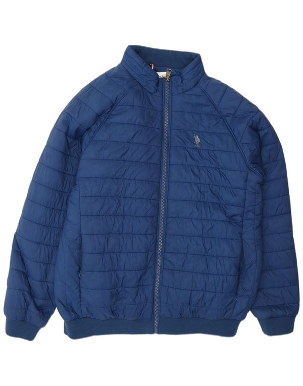 U.S. Polo Assn. Mens Padded Jacket UK 42 2XL Blue