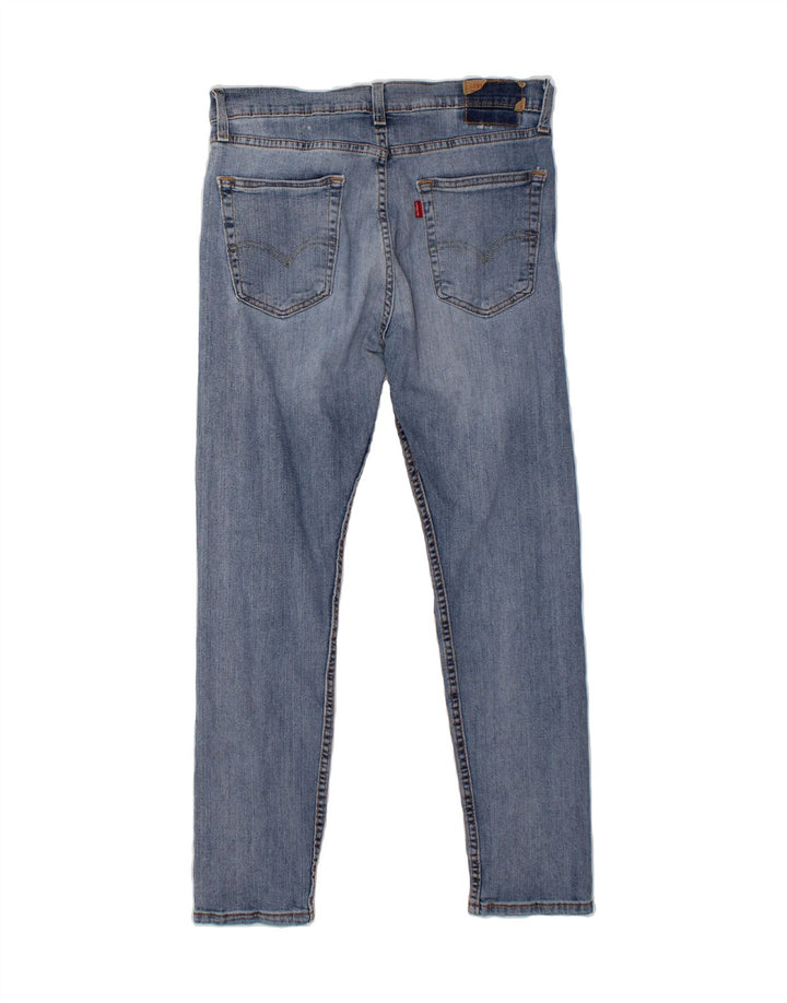 LEVI'S Mens Slim Jeans W32 L27 Blue Cotton Vintage Levi's and Second-Hand Levi's from Messina Hembry 