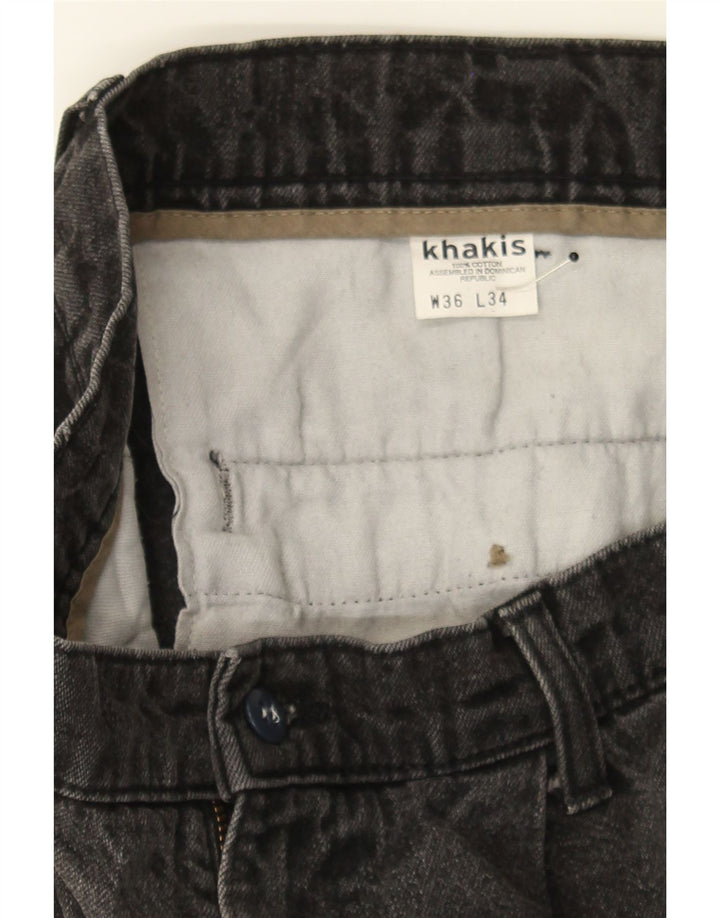 DOCKERS Mens Denim Shorts W36 Large Grey Cotton Vintage Dockers and Second-Hand Dockers from Messina Hembry 