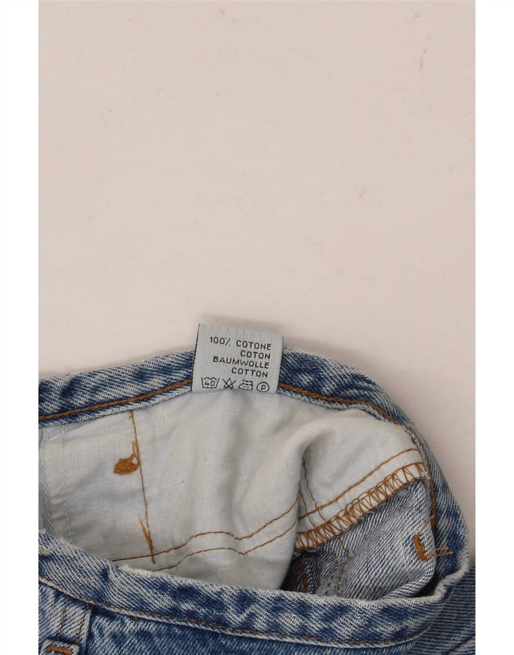 Vintage Womens Tapered Jeans Medium W28 L29 Blue Cotton